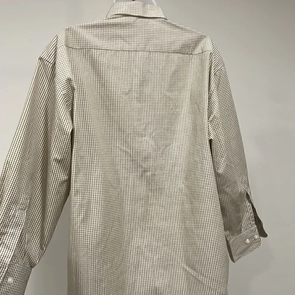 NWOT Las Olas Fall Leaves button down shirt. Size L large 12/14
